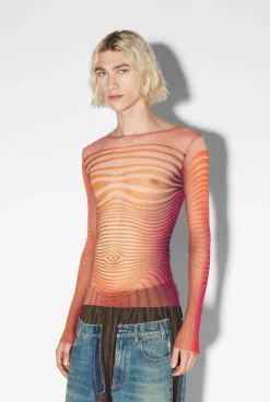 The Red Body Morphing Top