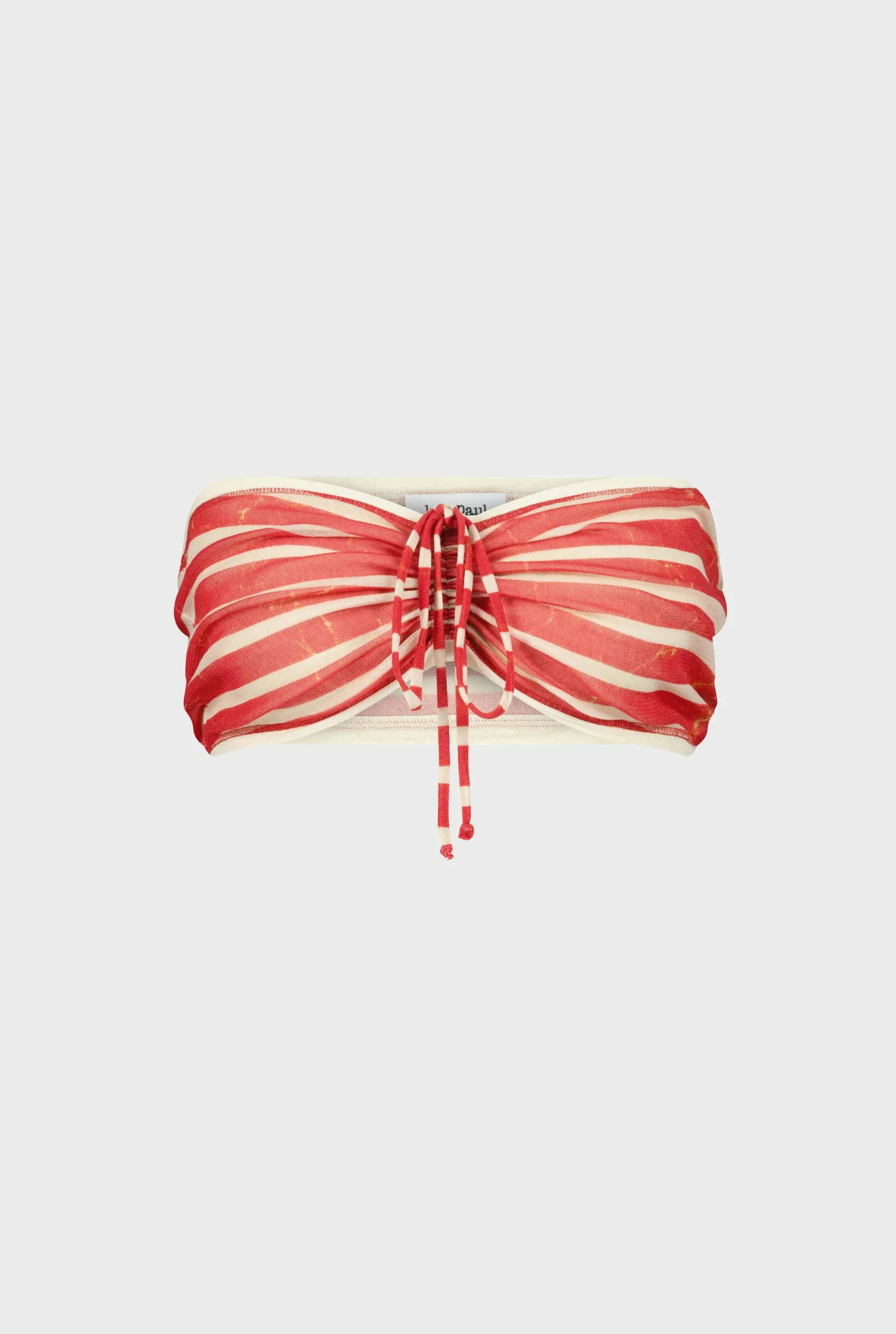 The Red “Crackling” Sailor Bandeau