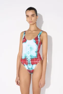 The Red Squeletor Swimsuit