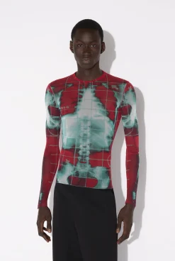 The Red Squeletor Top