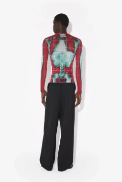 The Red Squeletor Top