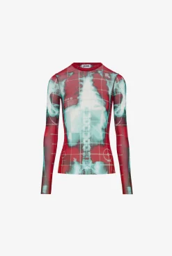 The Red Squeletor Top