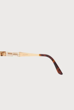 The Rose Gold 56-6106 Sunglasses