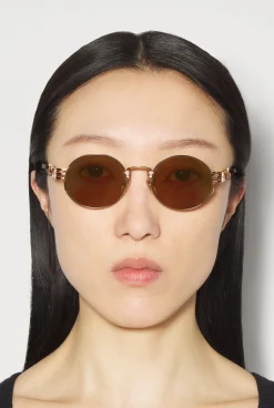 The Rose Gold 56-6106 Sunglasses