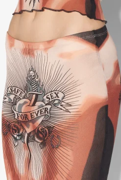 The Safe Sex Tattoo Skirt