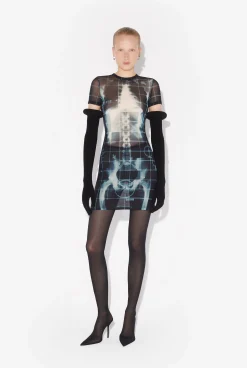 The Short Black Squeletor Dress