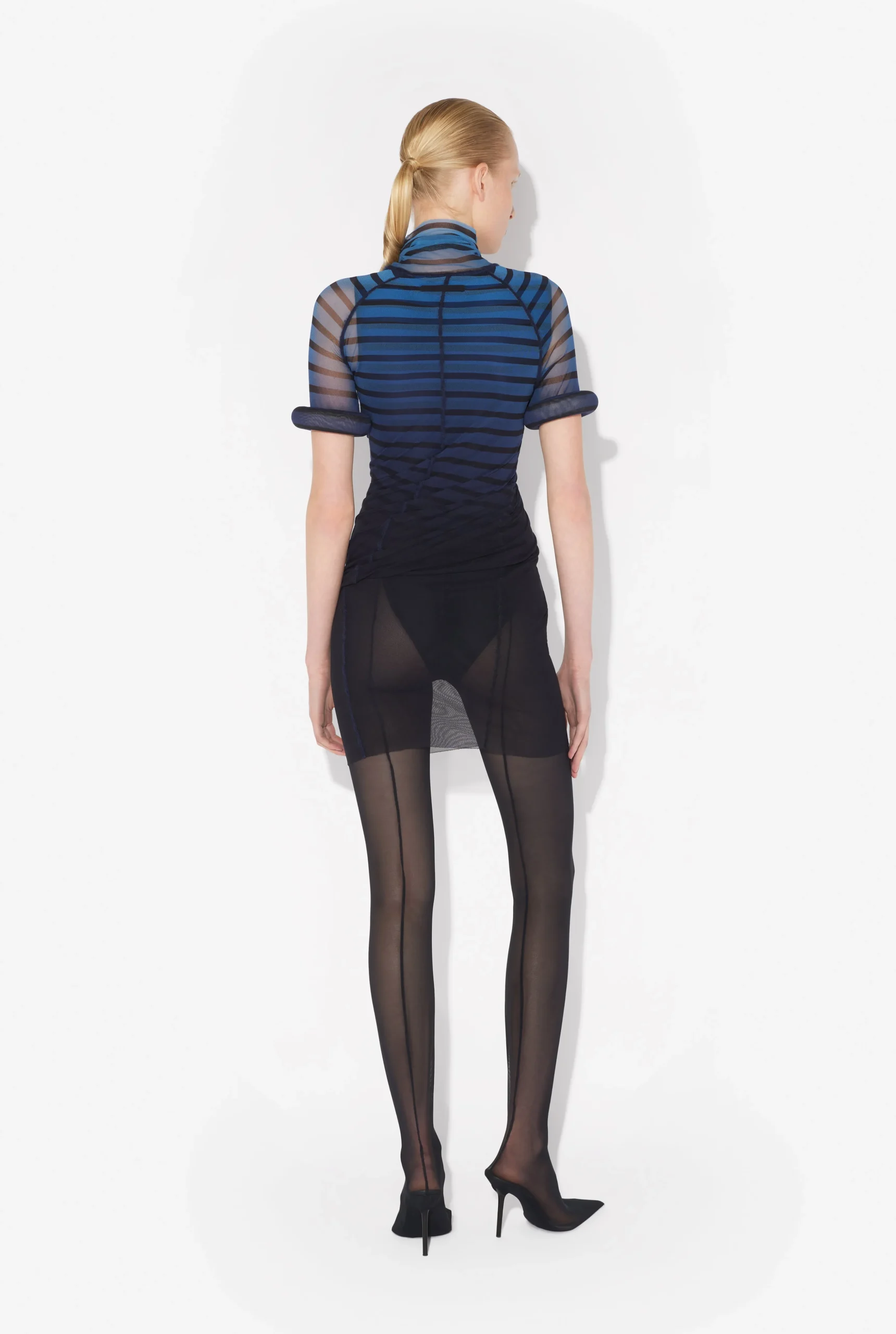 The Short 3D Striped Dress