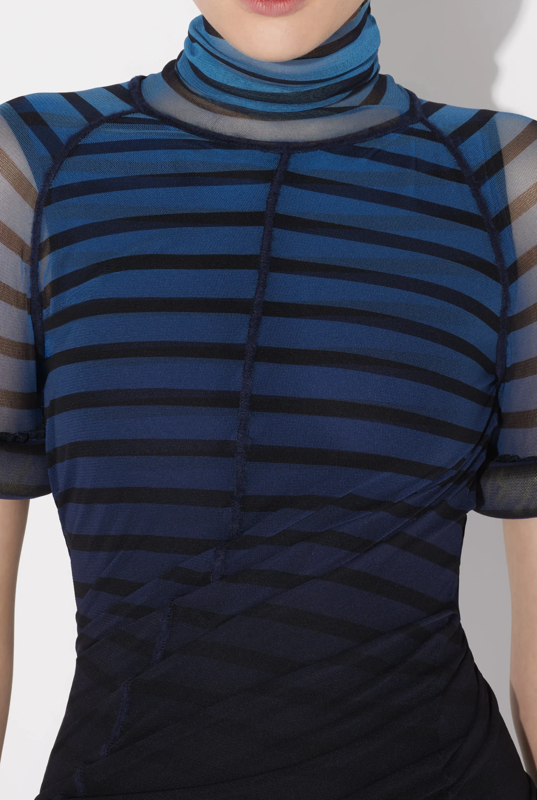 The Short 3D Striped Dress
