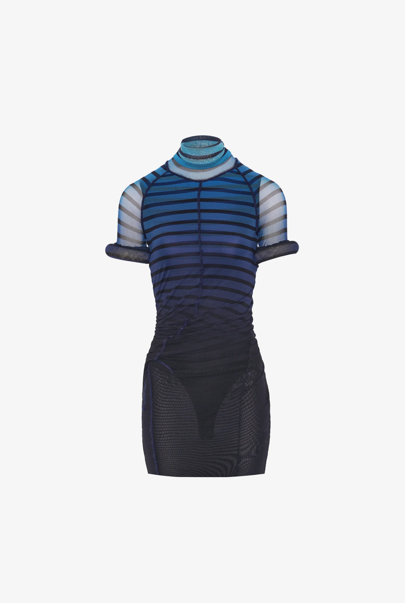 The Short 3D Striped Dress