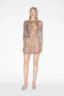 The Short Nude Sailor Tattoo Dress