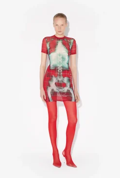 The Short Red Squeletor Dress