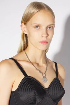 The Silver-Tone “325” necklace