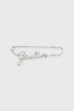 The Silver-Tone Gaultier Brooch