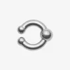 The Silver-Tone Piercing Ear Cuff