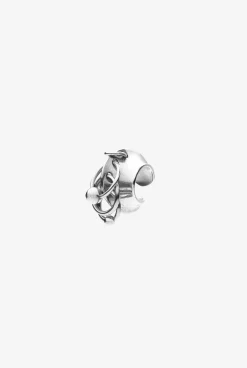 The Silver-Toned Multi-Piercing Ear Cuff
