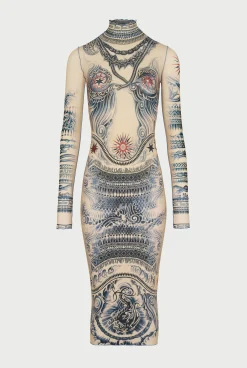 The Sun Tattoo Dress