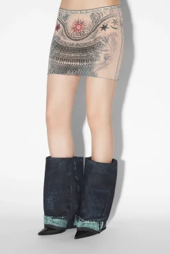 The Sun Tattoo Skirt