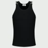 The Tank Top with Black Straps