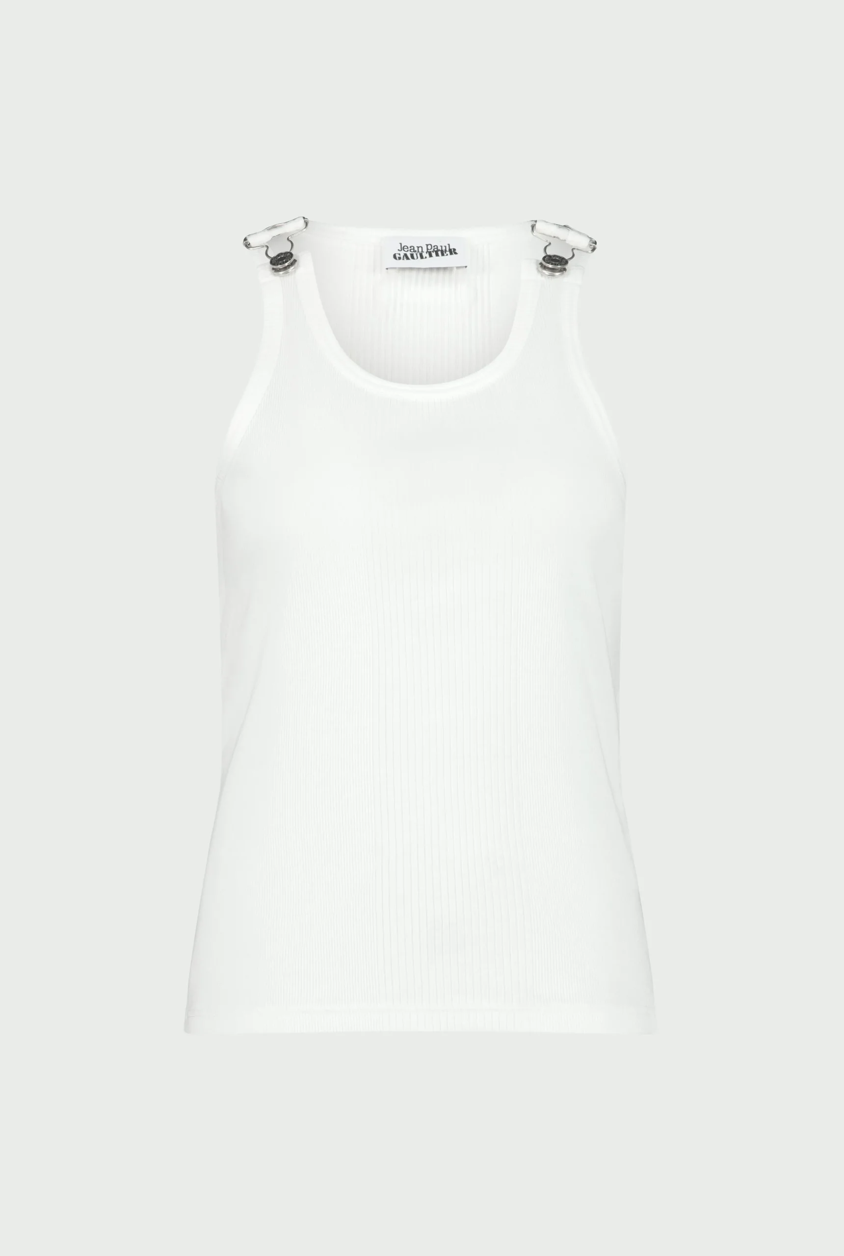 The Tank Top with White Straps