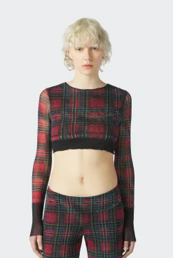 The Tartan Crop Top
