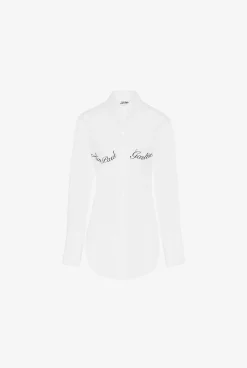 The White Jean Paul Gaultier Print Shirt