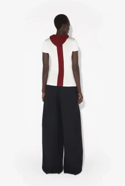 The White T-Shirt with Chevrons