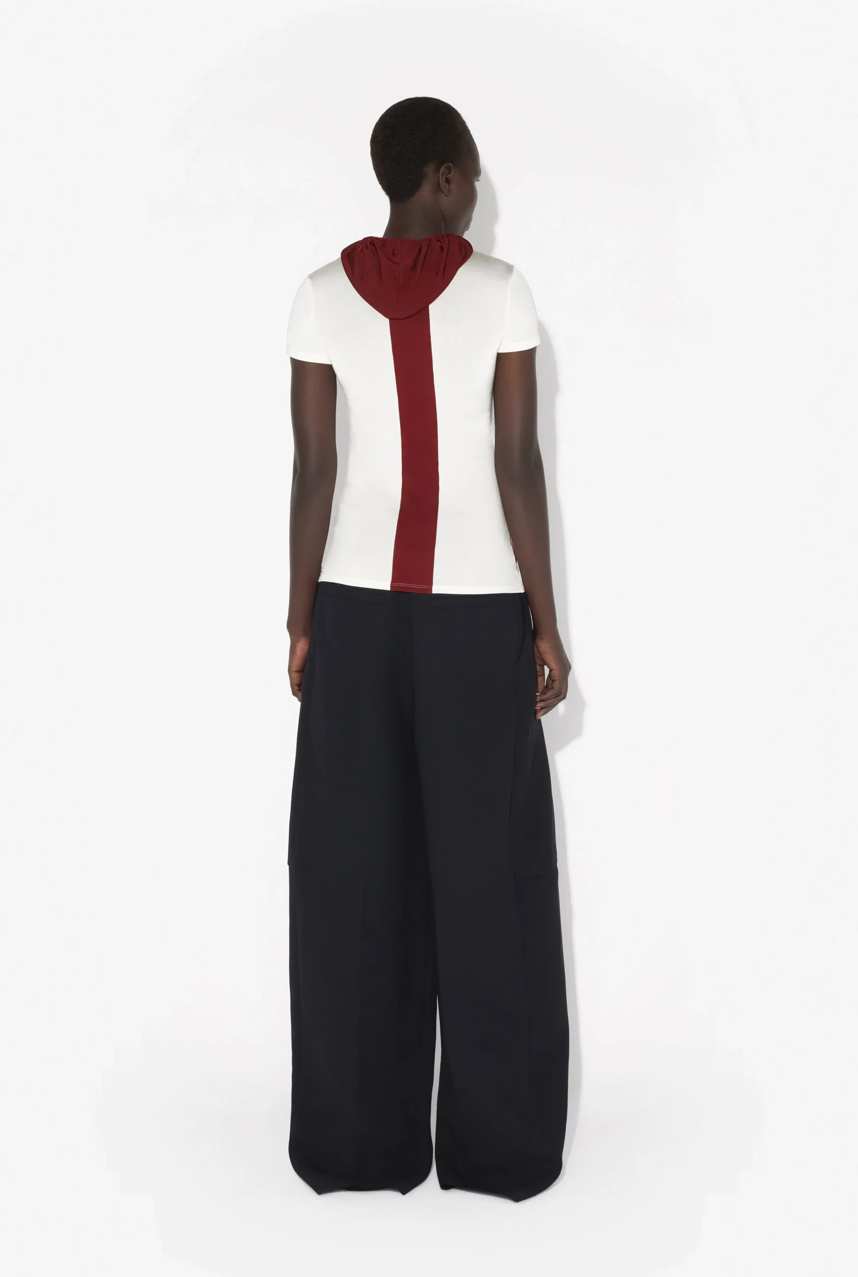 The White T-Shirt with Chevrons